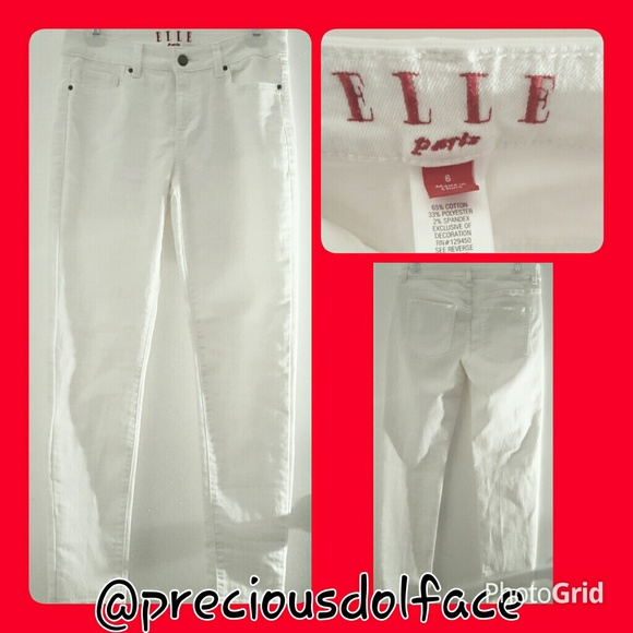 All White Skinny Jeans! A stable piece