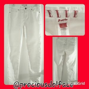 All White Skinny Jeans! A stable piece