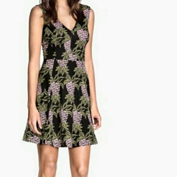Pineapple print sundress