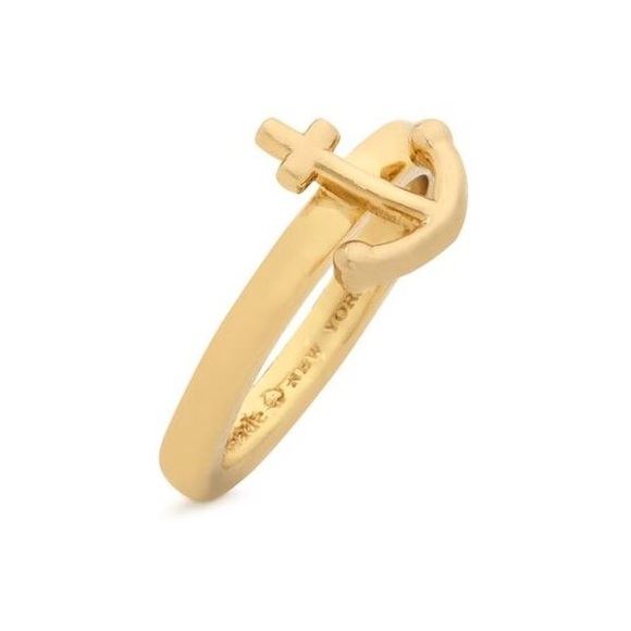 kate spade Jewelry - Kate Spade Gold Anchor Ring