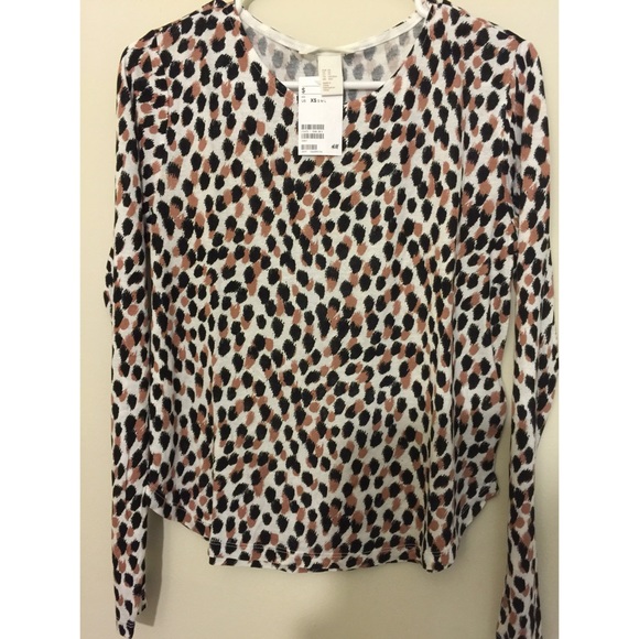 Animal print top