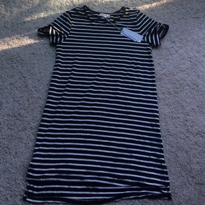 Stripe T-shirt Dress
