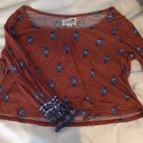 LA Heart crop top