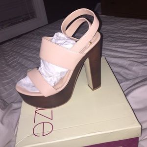 Nude Platform Sandals