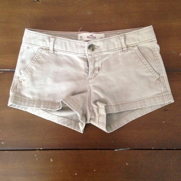 Hollister Khaki Shorts