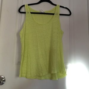 Neon yellow tank for sale