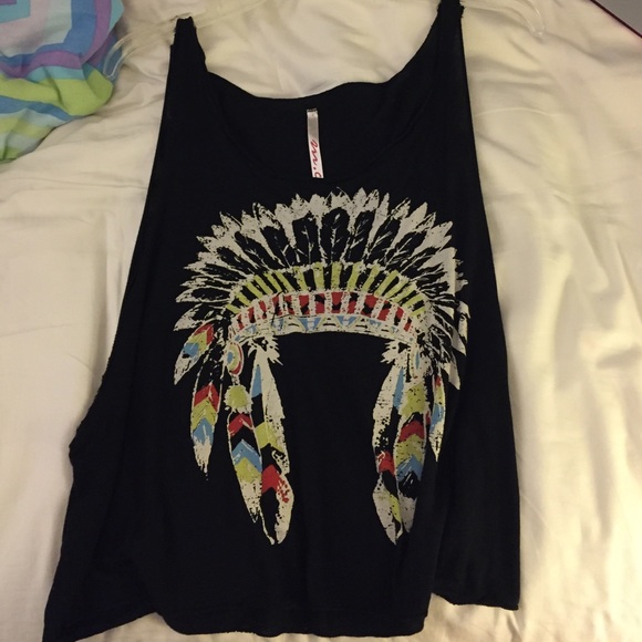 Skull graphic tank top