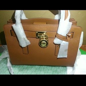 Michael Kors Hamilton Large Luggage Leather