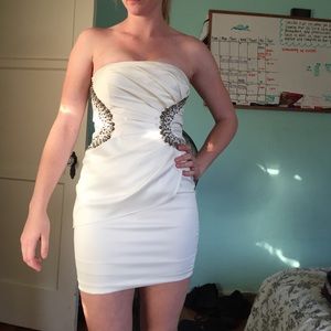 Sexy white dress