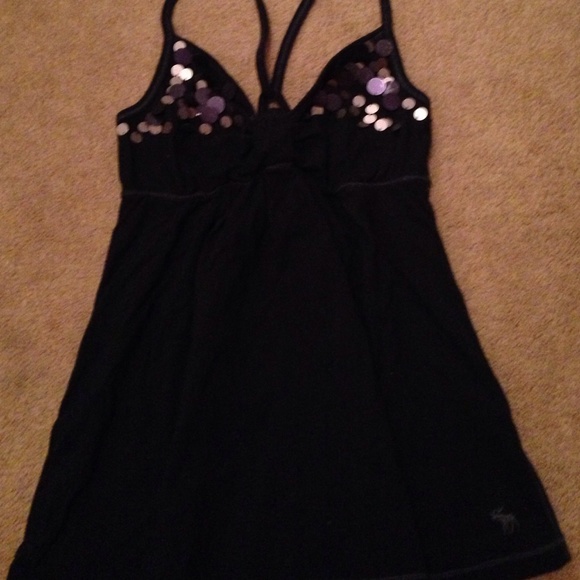 Abercrombie & Fitch Tops - Sequined Tank Top
