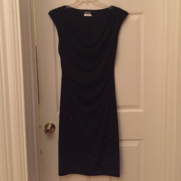 Long formal black dress
