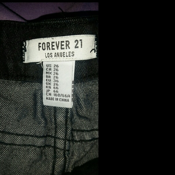 Black Denim Shorts - Picture 4 of 4