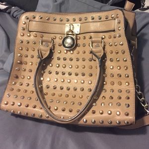 Studded purse