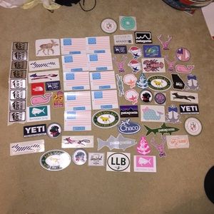 Preppy stickers