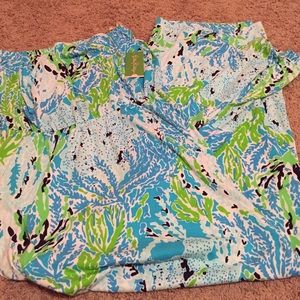 Lilly Pulitzer Spa Blue Let's Cha Cha Marlisa Maxi