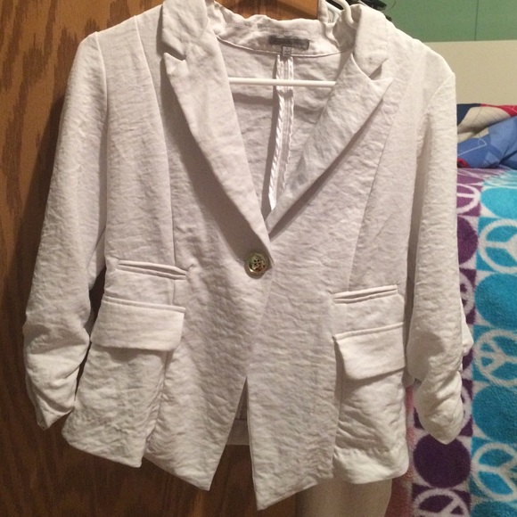 White blazer