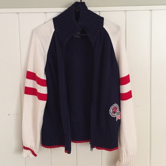 Route 66 zip up sweater