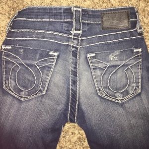 Size 25R Big Star "Liv boot" denim