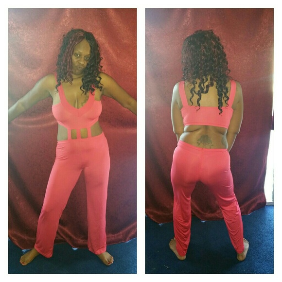 Pink one piece