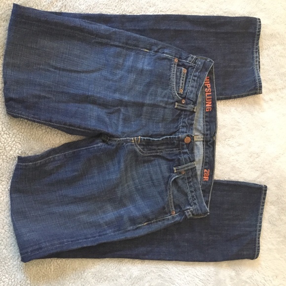 J. Crew hipslung jeans 28R