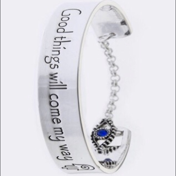 Jewelry - 🎈SOLD 🎈Evil eye Etched bracelet