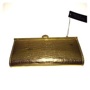 Gold clutch