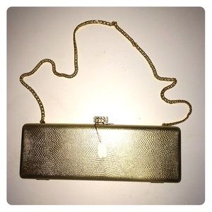 Gold clutch