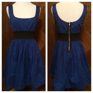 💙Black & blue dress♠️