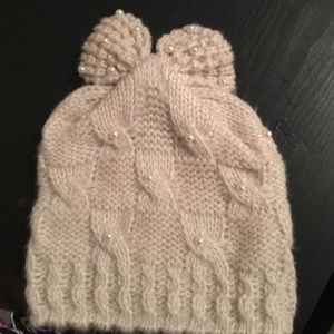 Betsey Johnson beanie.