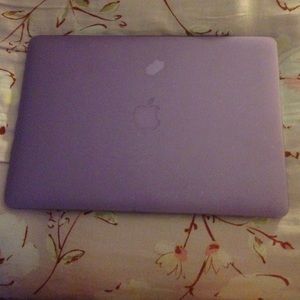 Purple MacBook case