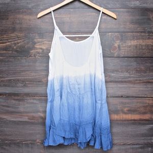 Blue ombré dress