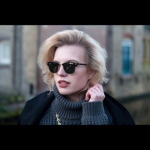 🎉HP 8/8🎉Brown Ray-Ban ClubMaster