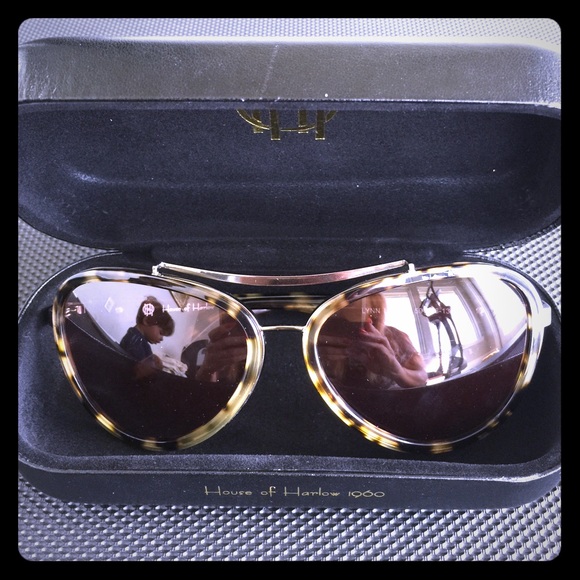 House of Harlow Tortoise Shell Sunglasses