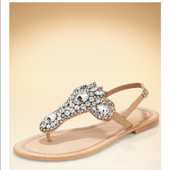 Boston Proper Lauren Lorraine Crystal Sandal