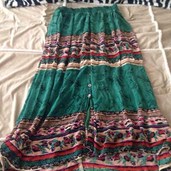 Boho Maxi Skirt