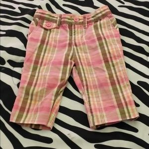 GAP GIRLS PLAID PANTS