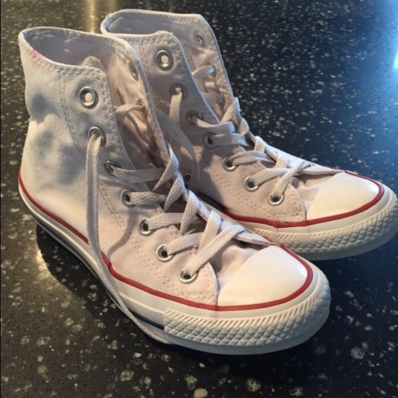 white high top converse
