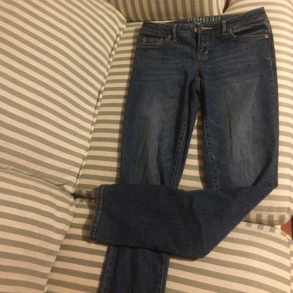 Aero mid rise jeans