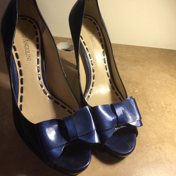 Blue slippers