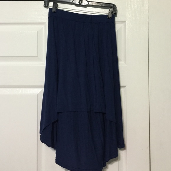 Navy skirt