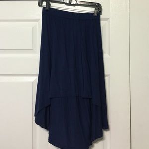 Navy skirt