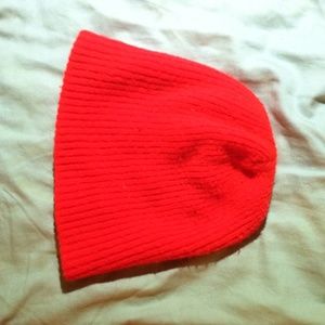 Red beanie