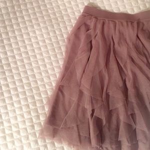 Lauren Conrad Mauve Tule Skirt