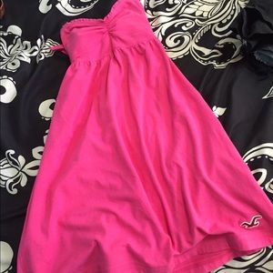 Hollister strapless dress