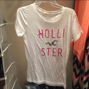 Hollister white Tee