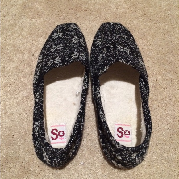 So Brand slip on shoes