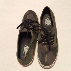 Camo vans