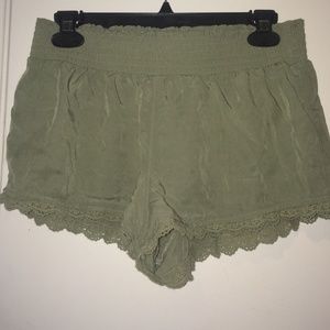 Army Green Shorts