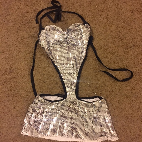 Sequence lingerie dress!