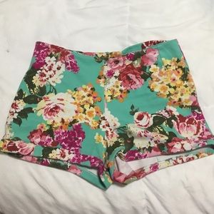 Brandy Melville Floral Shorts